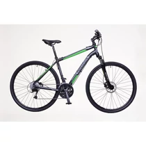 Neuzer x400 férfi fekete/zöld-szürke 17 cues