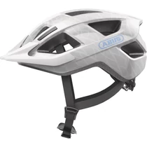 ABUS kerékpáros városi sisak Aduro 3.0 LED, In-Mold, white art L (58-62 cm)