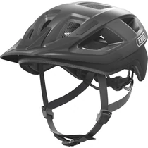 ABUS kerékpáros városi sisak Aduro 3.0 LED, In-Mold, titan L (58-62 cm)