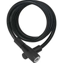 ABUS spirál lakat 3506K/120, fekete