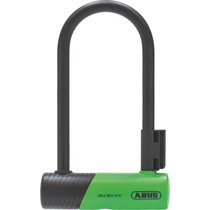 ABUS U-lakat Ultra 410K/150 HB180, SH tartóval, zöld