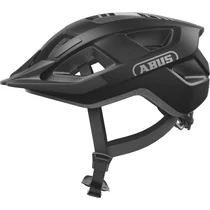 ABUS kerékpáros városi sisak Aduro 3.0 LED, In-Mold, race black  M (52-58 cm)