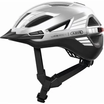 ABUS kerékpáros városi sisak Urban-I 4.0 ACE, In-Mold, signal silver, M (54-58 cm)