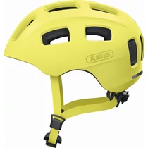 ABUS kerékpáros gyerek sisak Youn-I 2.0, In-Mold, mono yellow, M (52-57 cm)
