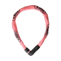 ABUS láncos lakat számzárral Tresor 6807C/110, rose blush (7mm)