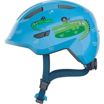 ABUS kerékpáros gyerek sisak Smiley 3.0, In-Mold, blue croco, M (50-55 cm)