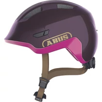 ABUS kerékpáros gyerek sisak Smiley 3.0 ACE LED, In-Mold, royal purple, S (45-50 cm)