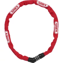 ABUS láncos lakat számzárral Steel-O-Chain 4804C/75, piros
