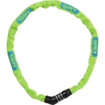 ABUS láncos lakat számzárral Steel-O-Chain 4804C/75, lime