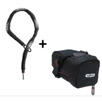 ABUS kiegészítő lánc ACH CLASSIC Adaptor Chain 5.5KS/85 patkó lakathoz és Alarmbox 2.0-hoz + ST5950, fekete