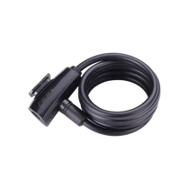 BBB Cycling kerékpáros spirál lakat BBL-61 QuickSafe, 8mmx150cm, fekete