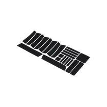 BBP-71 vázvédő matrica szett kerékpárhoz MultiVis 3M fényvisszaverős 265x115 mm