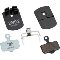 BBB Cycling kerékpáros hűtőbordás tárcsafék betét BBS-441C DiscStop Coolfin, hűtőborda + betét együtt, Avid Elixir kompatibilis