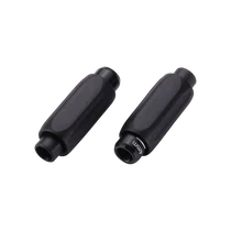 BCB-95 kábelvezető LineAdjuster fekete 4mm (2db)