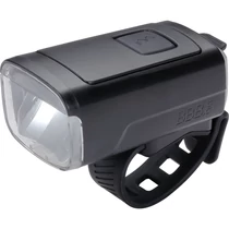 BBB Cycling kerékpáros első lámpa BLS-230 Stud50, 200 lumen, 4 mód, micro USB tölthető 2500 mAh akku, gumis felfogatással