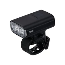 BBB Cycling kerékpáros első lámpa BLS-262i NanoStrike 700i, 700 lumen, 7 mód, USB-C tölthető akku, gumis felfogatás, visszajelzővel, távirányító kompatibilis (BLS-179/178i)