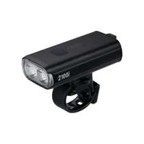 BBB Cycling kerékpáros első lámpa BLS-273i StrikeDuo 2100i, 2100 lumen, 8 mód, USB-C tölthető akku, gumis felfogatás, visszajelzővel, vezeték nélküli távirányítóval (BLS-178i)