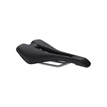BBB Cycling kerékpáros nyereg BSD-142 Echelon, unisex, sportos kerékpározási testtartáshoz, 155mm széles, fekete