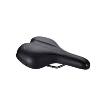BSD-92 kerékpáros nyereg Meander Active 185 Special PU, 185x270mm, fekete