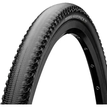 Continental gravel-cyclocross kerékpáros külső gumi 50-622 Terra Hardpack ShieldWall 28x2,0, hookless felni kompatibilis, tubeless ready, fekete/fekete hajtogathatós