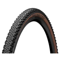 Continental gravel-cyclocross kerékpáros külső gumi 40-622 Terra Trail ShieldWall 28x1,5, hookless felni kompatibilis, tubeless ready, fekete/barna hajtogathatós Skin