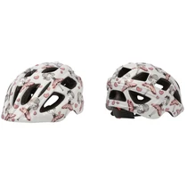 Bobike kerékpáros gyerek sisak PLUS, In-Mold, ballerinás fehér/mintás, XS (48-53 cm)