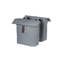 Basil dupla táska City Double Bag, Universal Bridge system, szürke