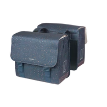 Basil dupla táska Flair Double Bag, Universal Bridge System, kék
