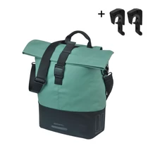 Basil egyoldalas táska Cove Shopper, MIK Hooks, zöld/fekete