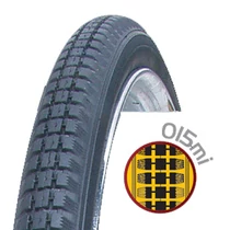 Vee Rubber kerékpáros külső gumi 40-635 28x1 1/2 VRB015 MI fekete
