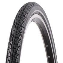 Vee Tire kerékpáros külső gumi 47-559 26x1,75 VRB349 City Cruz, Energetic Compound, B-proof Plus, 2mm defektvédelemmel, reflektoros, fekete (B34904)