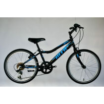TransMontana MTB 20 acél gyerek kerékpár fekete/kék