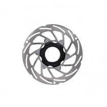 Féktárcsa ezüst 140/1,85mm, Centerlock, CNC alu/acél BR-X86