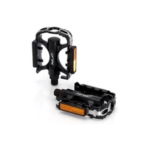 Pedál MTB alutest, cnc-keret, fekete PD-M02