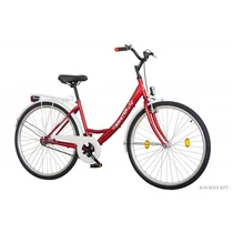 Kp Koliken 28" Jázmin városi kerékpár túra női bordó
