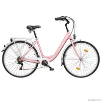 Kp Koliken 28" Felíz városi kerékpár 6 seb alu női pink