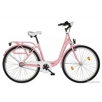 Kp Koliken 28" Ocean városi kerékpár kontrás ciklámen