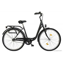 Kp Koliken 28" Ocean városi kerékpár kontrás fekete