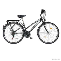 Kp Koliken 28" Gisu városi kerékpár RS35 női fekete