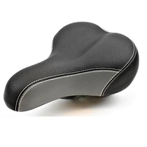 Nyereg rugós elastomer fekete/szürke N312 260x200