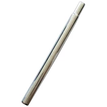 Nyeregcső 25,4x300mm acél króm
