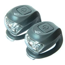 Villogó VELOTECH 2LED SZÜRKE