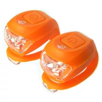 Villogó VELOTECH 2LED NARANCS