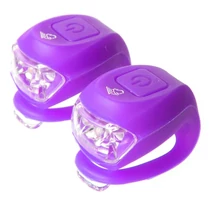 Villogó VELOTECH 2LED LILA
