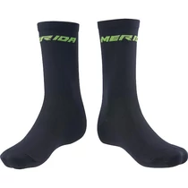 Zokni MERIDA RACE fekete/zöld (24cm) - ROAD
