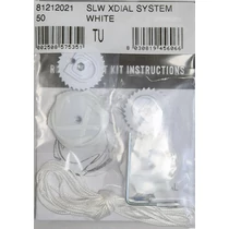 Cipő tartozék NORTHWAVE SLW X / SLW3 csat szett, fehér