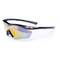 Szemüveg BIKEFUN AIRJET fekete #2 red revo lencse, flash mirror C3 + 2 pár opciós lencse