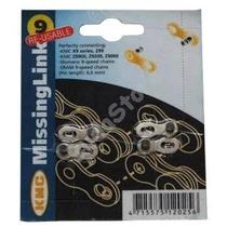 Lánc KMC MISSINGLINK patentszem 1,1/128" 9 speed CL566R