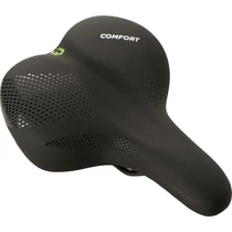 Nyereg BIKEFUN GENEVE comfort trekking női fekete Memory Foam