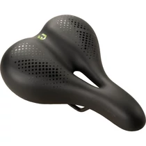 Nyereg BIKEFUN RAVENNA Comfort trekking fekete Memory Foam